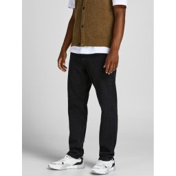 Jack & Jones Дънки Chris 12168656 Черен Relaxed Fit