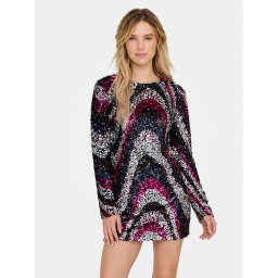 ONLY Коктейлна рокля Sofie 15334081 Цветен Slim Fit