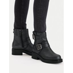 Clarks Боти Rebelle Buckle 26178889 Сребрист