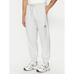 adidas Долнище анцуг Elevated ALL SZN Terry Loop IY6582 Сив Loose Fit