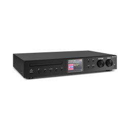 Auna iTuner CD, HiFi приемник, интернет /DAB+/FM радио, CD плейър, WiFi, черен (MG2 - iTuner CD BK)
