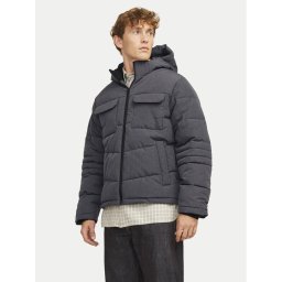 Jack & Jones Зимно яке Build 12256858 Сив Regular Fit