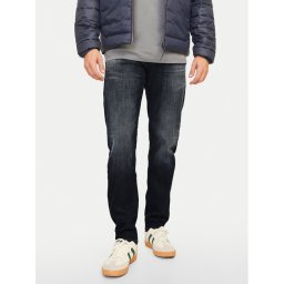 Jack & Jones Дънки Mike 12263530 Тъмносин Tapered Fit