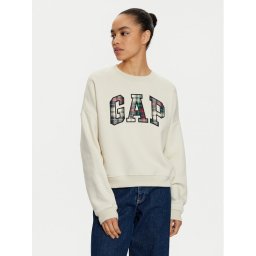 Gap Суитшърт 645565-01 Бежов Regular Fit