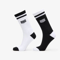 Dickies Philipsburg Socks 2-Pack White/ Black S
