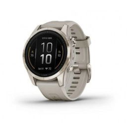 GARMIN EPIX PRO (Gen.2) Sapphire Edition 42 мм Soft Gold с Light Sand каишка Смарт часовник