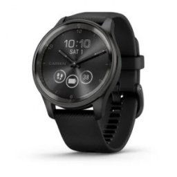 GARMIN vívomove® Trend - Slate безел с Black корпус и силиконова каишка