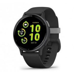 GARMIN vívoactive® 5 - Slate безел с Black корпус и силиконова каишка