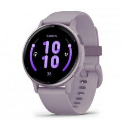 GARMIN vívoactive® 5 - Metallic Orchid безел с Orchid корпус и силиконова каишка