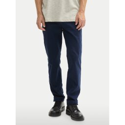 Tom Tailor Текстилни панталони 1044398 Тъмносин Slim Fit