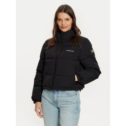 Guess Jeans Зимно яке W4BL20 WGII2 Черен Regular Fit