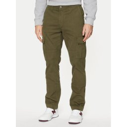 Guess Текстилни панталони M4BB39 WGC21 Зелен Regular Fit