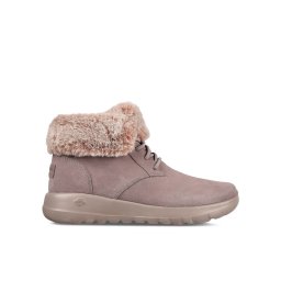 Skechers Зимни обувки On-The-Go Joy Plush Dreams 144042/DKTP Кафяв
