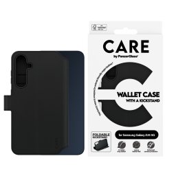 Калъф CARE by PanzerGlass за Samsung Galaxy A35 5 G, Feature Wallet, Черен