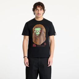 Тениска A BATHING APE Bape Horror Mad Face UNISEX Tee Black XXL