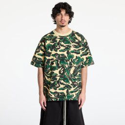Тениска A BATHING APE Marbling Camo One Point Relaxed Fit Tee UNISEX Green L