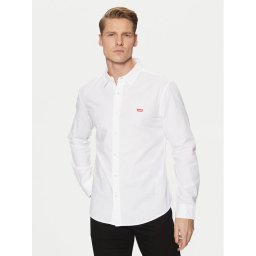 Levi's® Риза Long Sleeved Shirt 86625-0002 Бял Slim Fit