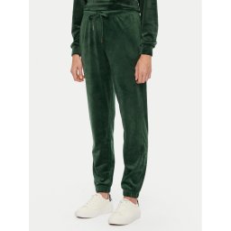 Pieces Долнище анцуг Silli 17154432 Зелен Regular Fit