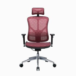 Работен стол RFG TECH@STYLE, меш, до 250 кг, алуминиева база, газов амортисьор, черен