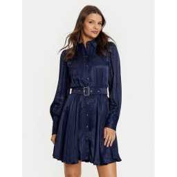 Marciano Guess Коктейлна рокля 5RGK22 7169A Тъмносин Regular Fit