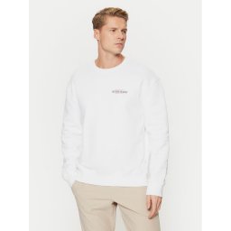Guess Jeans Суитшърт M4YQ17 K9V31 Бял Regular Fit