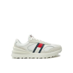 Tommy Jeans Сникърси Tjm Technical Runner Ess EM0EM01537 Бял