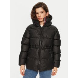 Hunter Пухено яке HARW1295242 Черен Regular Fit