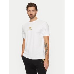 KARL LAGERFELD Тишърт 755461 551235 Бял Regular Fit