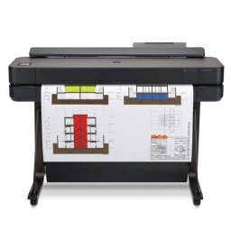 HP DesignJet T650 36-in Мастилоструен плотер, 914 mm (36")