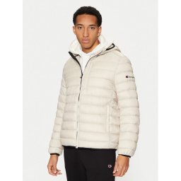 Champion Зимно яке 220340 Екрю Regular Fit