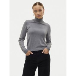 Vero Moda Поло Iris 10320450 Сив Slim Fit