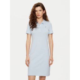 Tommy Hilfiger Ежедневна рокля WW0WW43228 Син Slim Fit