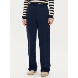 Tommy Hilfiger Текстилни панталони WW0WW45445 Тъмносин Regular Fit