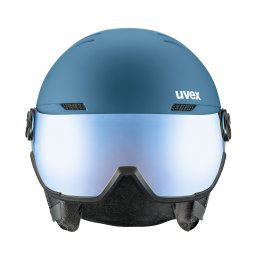 Скиорска каска Uvex Wanted Visor 56/6/262/00/05 Син