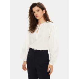 Tommy Hilfiger Блуза WW0WW44059 Бял Relaxed Fit