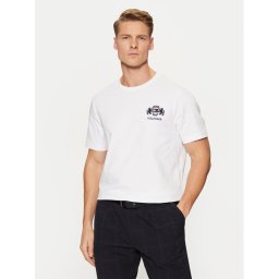 Tommy Hilfiger Тишърт MW0MW38076 Бял Regular Fit