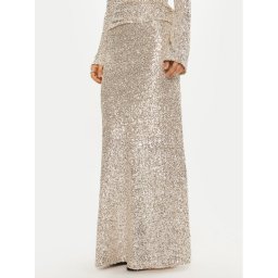 Bruuns Bazaar Макси пола Joanelle BBW4195 Бежов Slim Fit