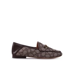 Coach лоуфъри с дебела подметка Hanna Textured Jacq CC888 Кафяв