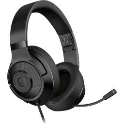 LORGAR Noah 101, Gaming headset with microphone, 3.5mm jack connection, cable length 2m, foldable design, PU leather ear pads, s