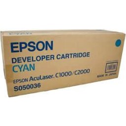 Тонер касета за EPSON AcuLaser C2000/C1000/C1000N - Cyan - C13S050036