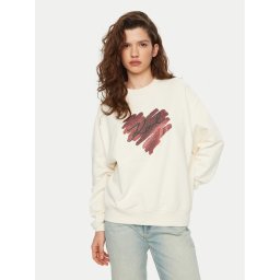 KARL LAGERFELD Суитшърт A1W20045 Екрю Regular Fit