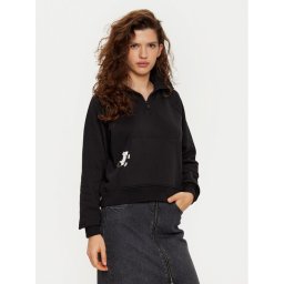 KARL LAGERFELD Суитшърт A1W20058 Черен Regular Fit