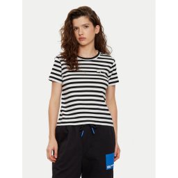KARL LAGERFELD Тишърт A1W17099 Черен Regular Fit