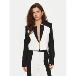 KARL LAGERFELD Сако A1W14044 Бял Relaxed Fit