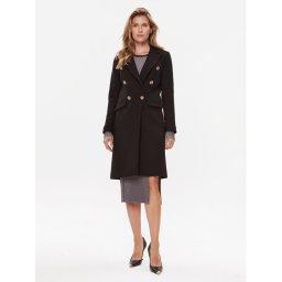 Liu Jo Преходно палто CF3248 T3575 Черен Regular Fit