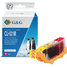 Глава за CANON PIXMA iP 3600/4600/MP 540/620/630/980 - Magenta ink tank - WITHOUT CHIP / БЕЗ ЧИП - OUTLET - /521/ - CLI-521M (CL