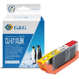 Глава за CANON PIXMA MG 5750/5751/5752/5753/6850/6851/6852/6853/7750/7751/7752/7753 - Black - BS0331C - /571/ - CLI-571XLBK (CLI