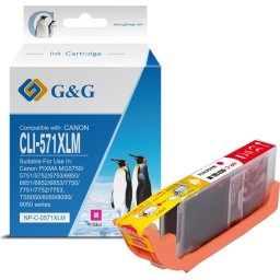 Глава за CANON PIXMA MG 5750/5751/5752/5753/6850/6851/6852/6853/7750/7751/7752/7753 - Magenta - BS0333C - /571/ - CLI-571XLM (C
