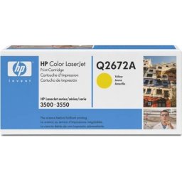 Тонер касета за HP COLOR LASER JET 3500 - Yellow - /309A/ - P№ Q2672A