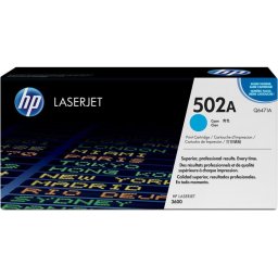 Тонер касета за HP COLOR LASER JET 3600 - /502A/ - Cyan - /502A/ - P№ Q6471A